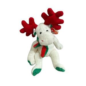 Ty Beanie Baby - MOOSLETOE HOLIDAY MOOSE 6' Stuffed Plush with tags